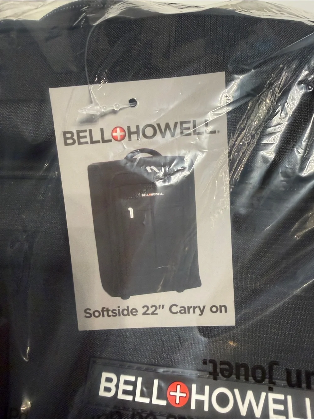 New Bell Howell Black Softside Carry-On Bag - 22